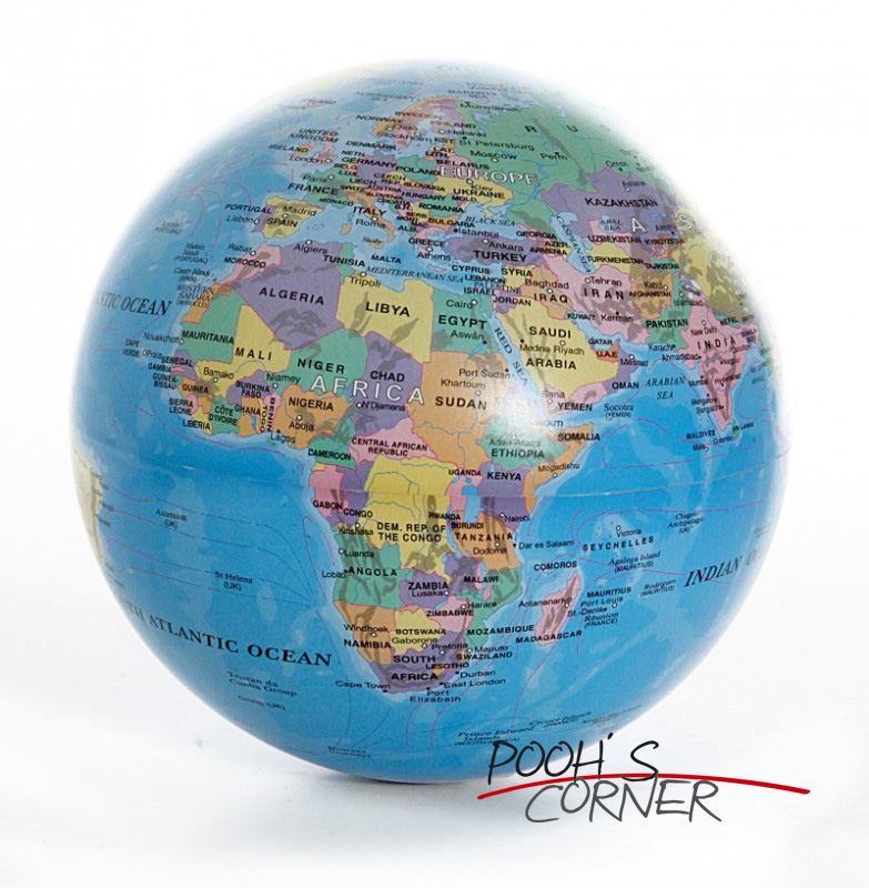 Rotating Globe/SPINNING GLOBE/Gift Idea World Earth